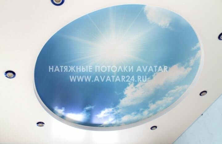 Натяжной потолок №3